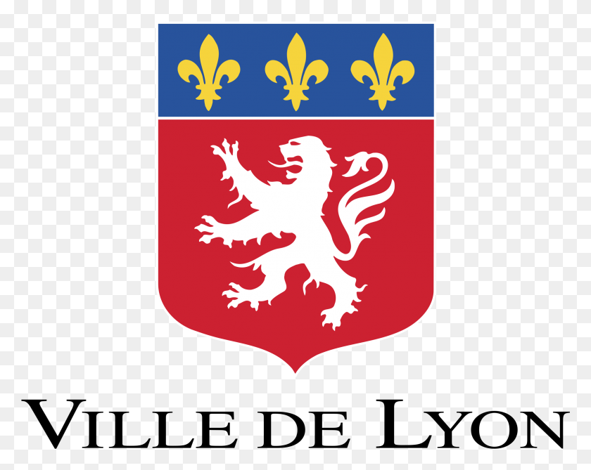 2331x1822 Descargar Png / Logotipo De La Ville De Lyon Png
