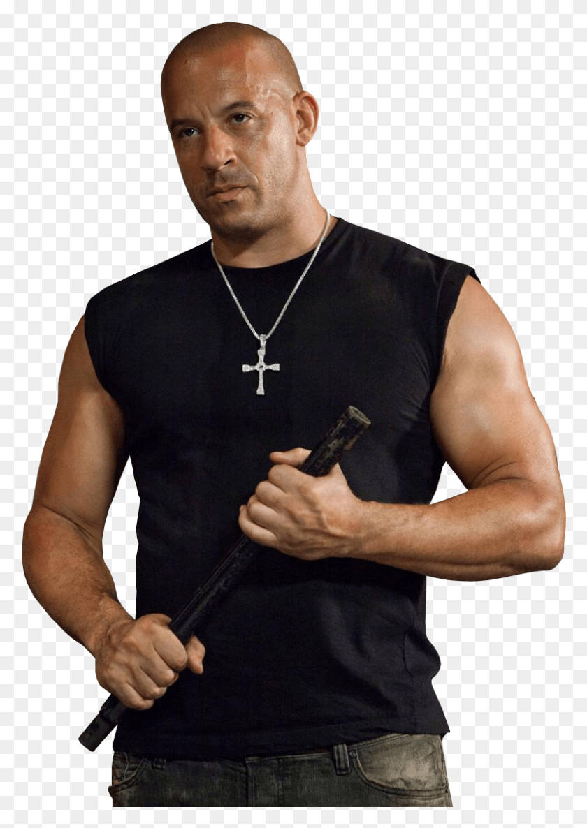 799x1154 Vin Diesel File Vin Diesel Fast And Furious, Person, Human, Pendant HD PNG Download