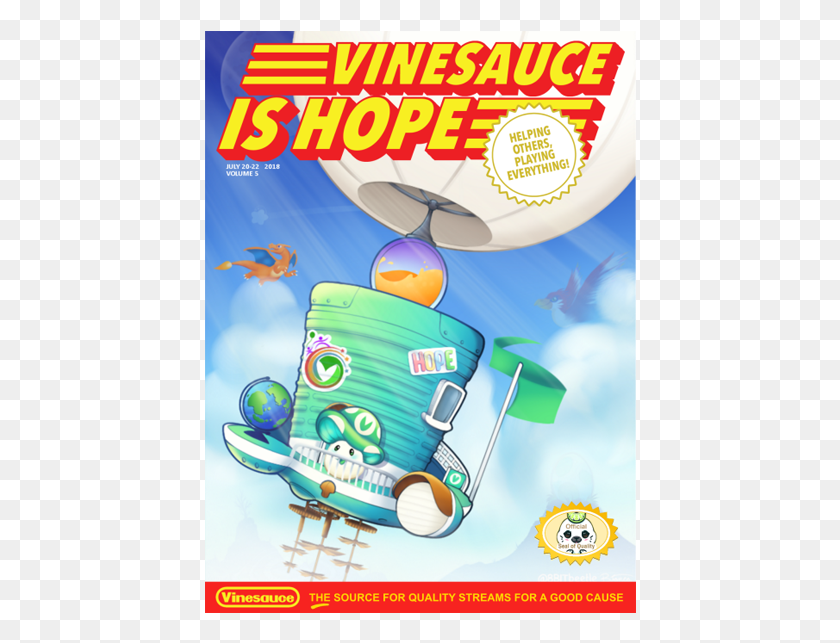 432x583 Vinesauce Is Hope 2018, Advertisement, Poster, Graphics HD PNG Download