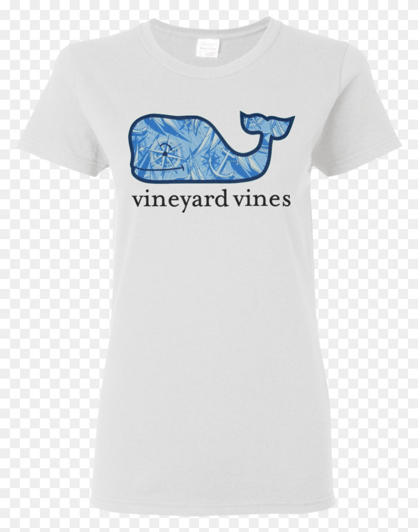 888x1148 Vineyard Vines Logo T Shirt Short Sleeve Woment Size Humpback Whale, Clothing, Apparel, T-shirt HD PNG Download