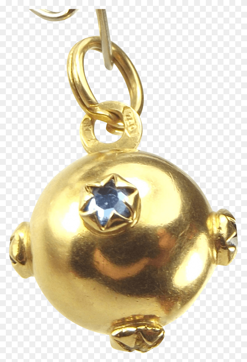 1240x1860 Vintage 18Ct Gold Sputnik Charm Paste Set Locket, Ornament, Bronze, Pendant Descargar Hd Png