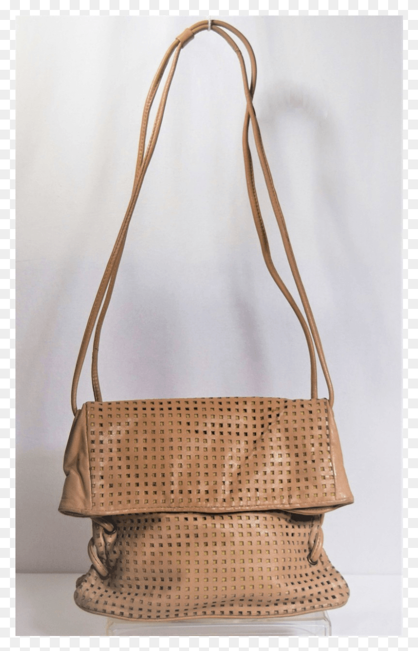 801x1281 Vintage 7039s Swagger Perforated Leather Purse With Shoulder Bag, Handbag, Accessories, Accessory HD PNG Download