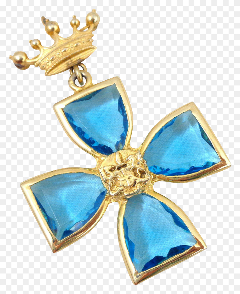 1520x1896 Descargar Png Accessocraft Vintage Nyc Heráldico Piedra Azul Maltés Medallón, Joyas, Accesorios, Accesorio Hd Png