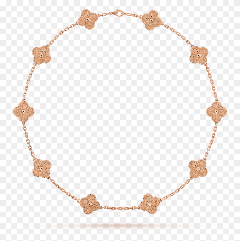 1799x1806 Vintage Alhambra Necklace 10 Motifs Van Cleef Arpels Alhambra Turquoise Necklace, Accessories, Accessory, Jewelry HD PNG Download