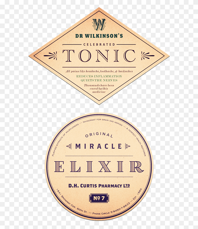 600x915 Vintage Apothecary Labels On Behance Triangle, Advertisement, Poster, Clock Tower HD PNG Download