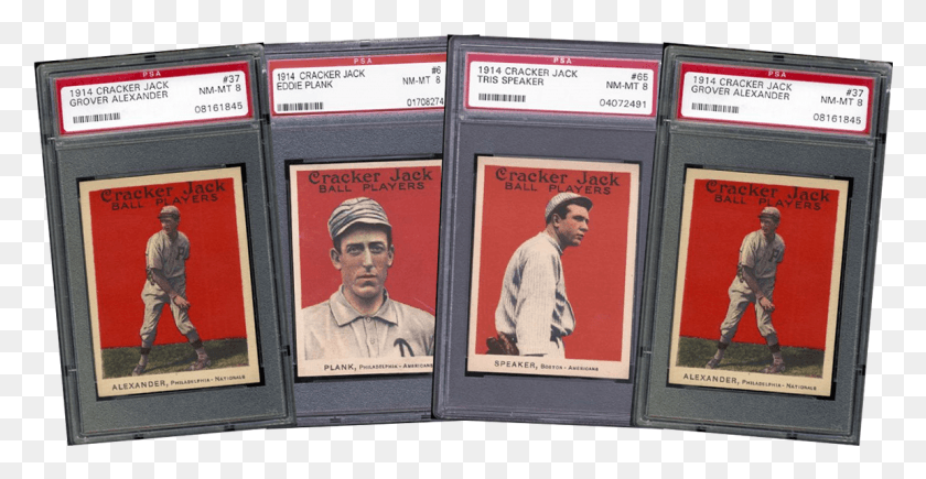 1152x555 Vintage Baseball Cards Cracker Jacks Alamo Collection Album Cover, Person, Human, Poster HD PNG Download