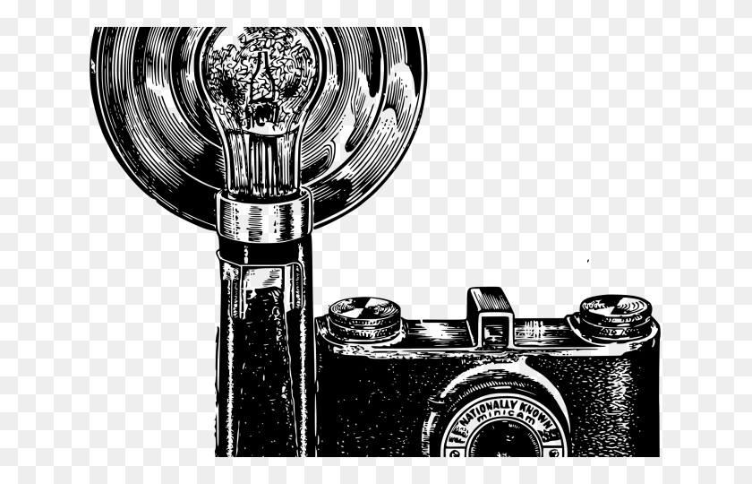 640x480 Vintage Camera Clipart Photography, Gray, World Of Warcraft HD PNG Download