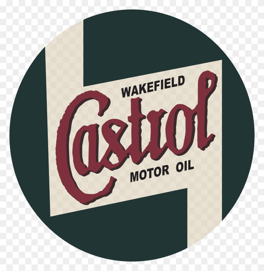 1534x1577 Vintage Castrol Logo Castrol Logo, Label, Text, Symbol HD PNG Download