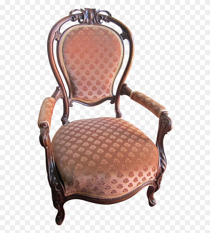 542x871 Vintage Chair Plan Victorian Chair Transparent, Furniture, Armchair, Cushion HD PNG Download