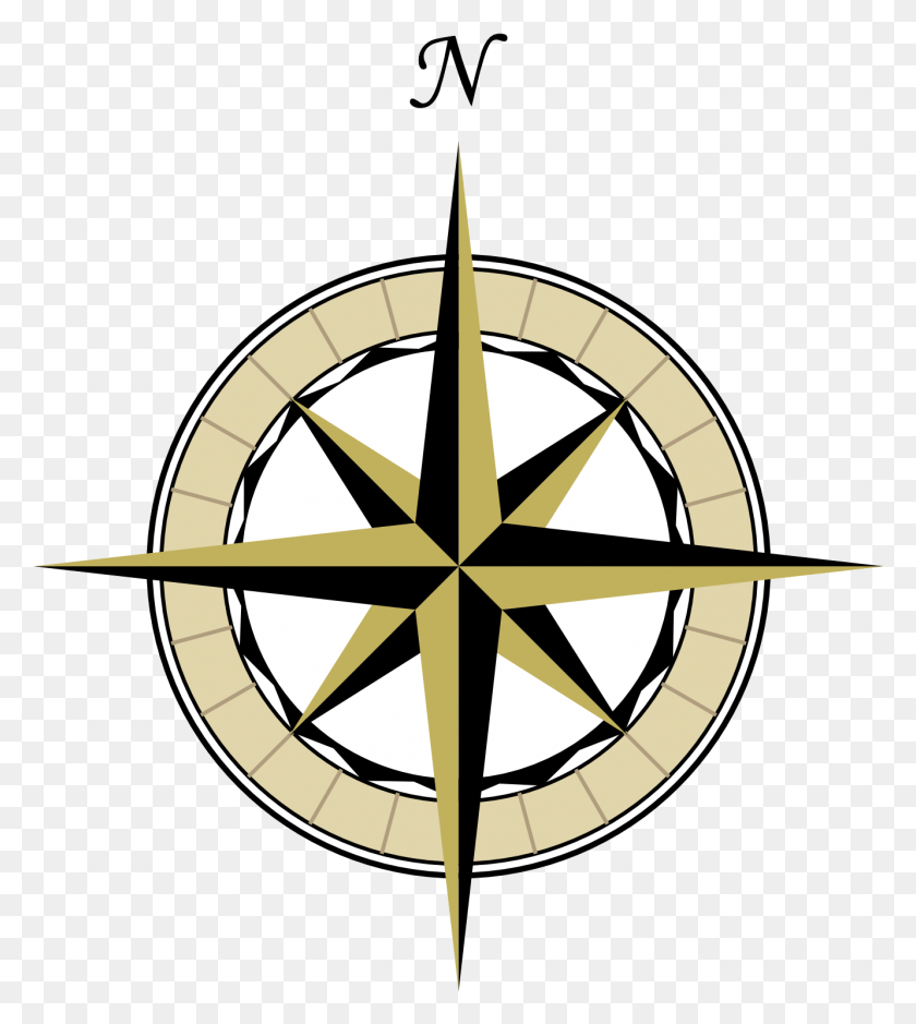 1331x1500 Vintage Compass Rose Transparent Background Transparent Compass With Only North, Lamp HD PNG Download