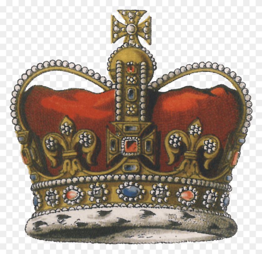 1083x1048 Vintage Crown Monarchism Book, Purse, Handbag, Bag HD PNG Download
