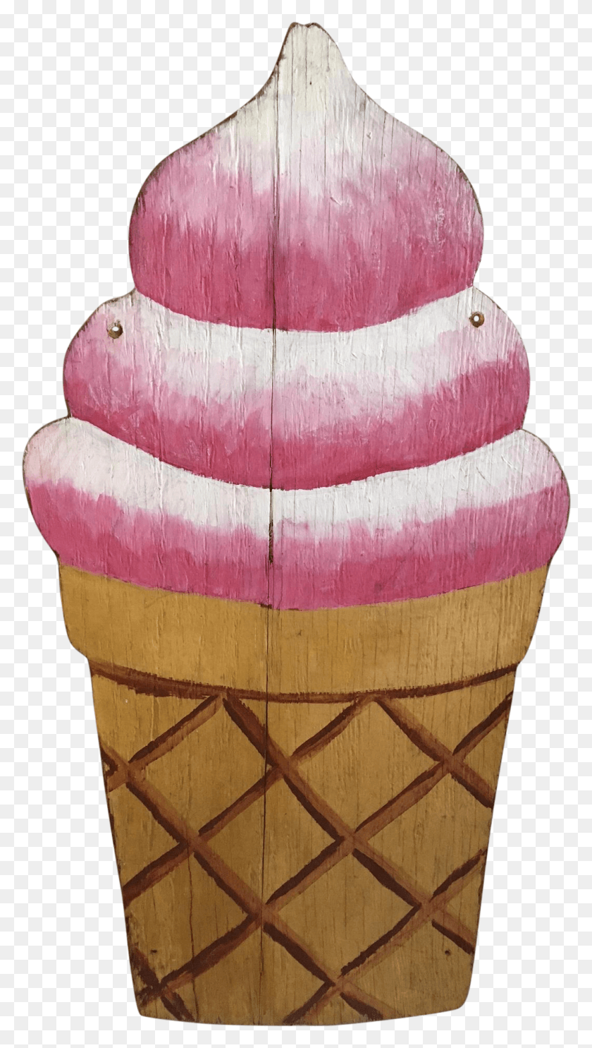 1054x1926 Vintage Dessert Ice Cream Cone, Sweets, Food, Confectionery HD PNG Download