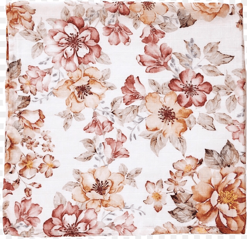 Vintage Floral Swaddle, Home Decor, Rug, Art, Floral Design Transparent PNG