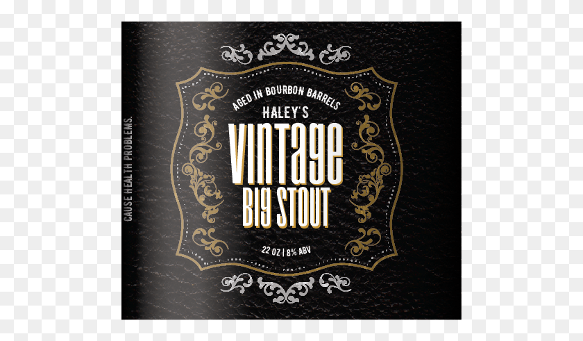 491x431 Vintage Full Wrap Label Wrap Around Wine Label Size, Beer, Alcohol, Beverage HD PNG Download