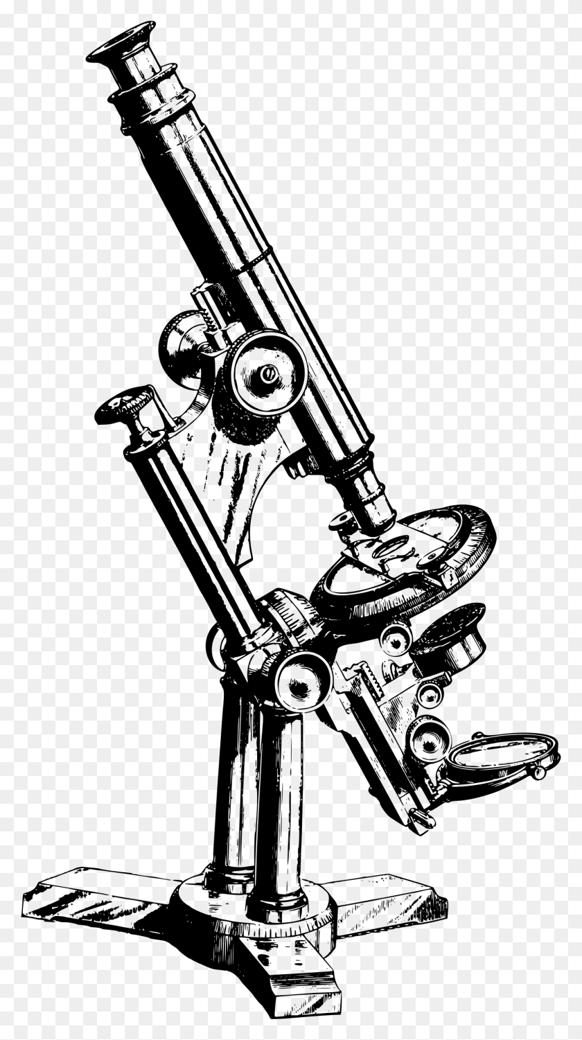 1299x2400 Vintage Microscope Microscope Clipart, Utility Pole HD PNG Download