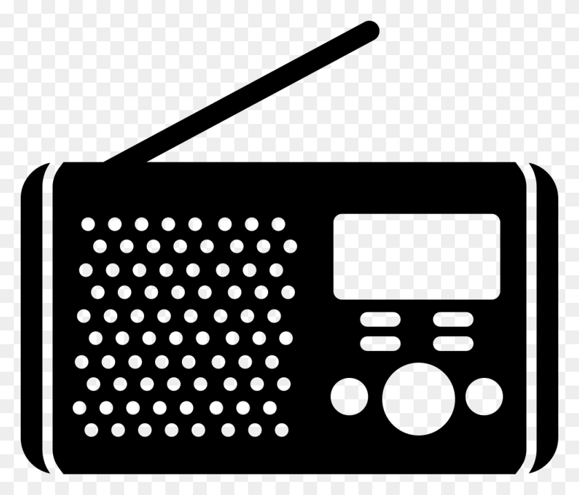980x828 Vintage Radio Comments Icono Radio Vector, Electronics, Remote Control HD PNG Download