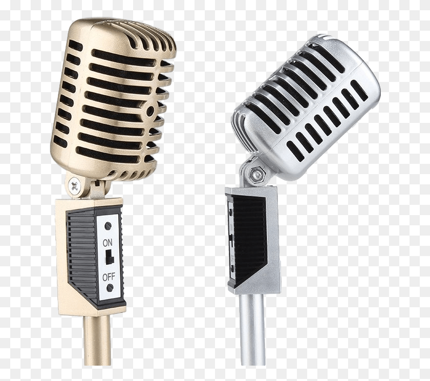 648x684 Vintage Style Desktop Microphone Microphone, Electrical Device HD PNG Download