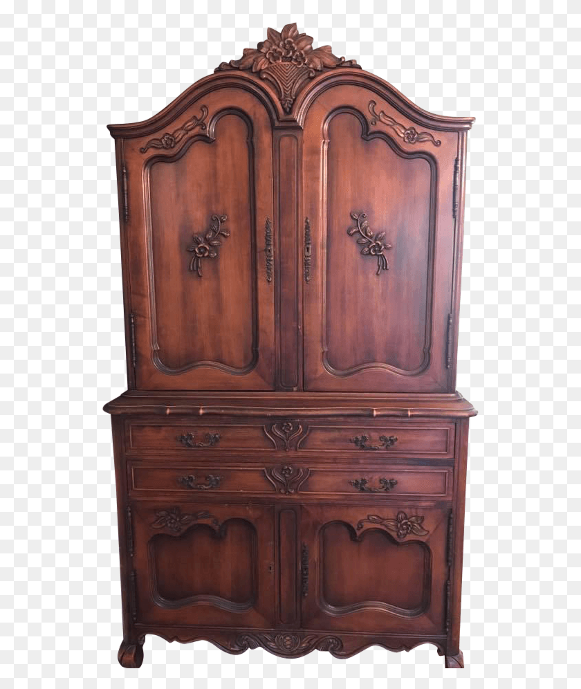 547x936 Vintage Tomlinson China Cabinet On Chairish Cupboard, Furniture, Closet, Door HD PNG Download