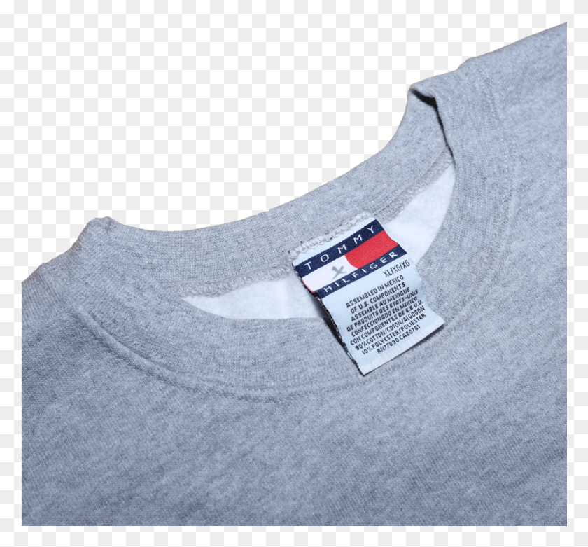 901x833 Vintage Tommy Hilfiger Logo Sweatshirt Xxlarge, Clothing, Apparel, Sleeve Hd Png