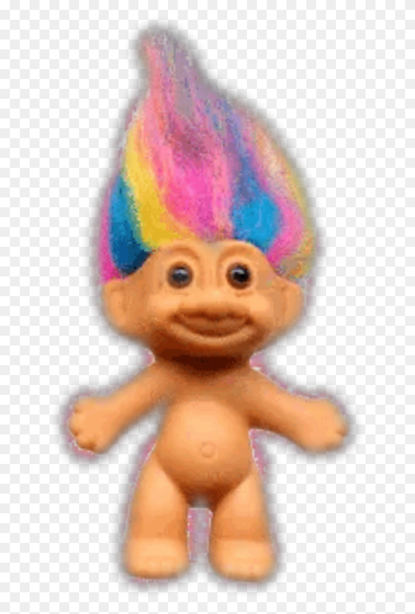 640x1184 Vintage Troll Trolls Doll Rainbow Trolls 90s, Cookie, Food, Biscuit HD PNG Download