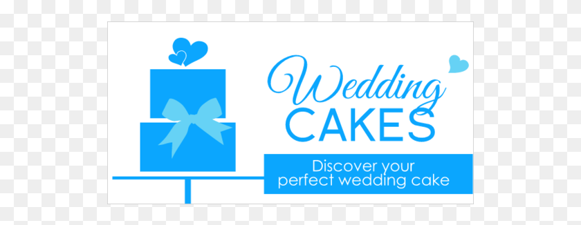 531x266 Vinyl Banner For Wedding Cakes With Hearts And Cake Graphic Design, Text, Symbol, Number HD PNG Download