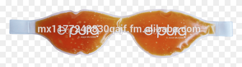 892x198 Vinyl Eye Gel Mask Relaxing Custom Shape Caramel Color, Food, Ketchup, Sweets HD PNG Download