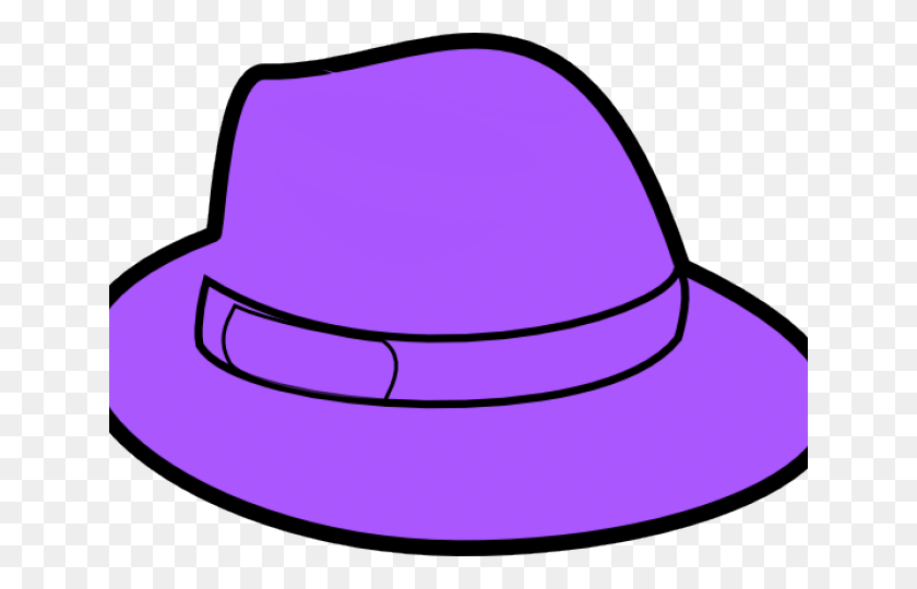 640x480 Фиолетовая Шляпа, Черно-Белая Шляпа, Одежда, Одежда, Бейсболка Png Скачать
