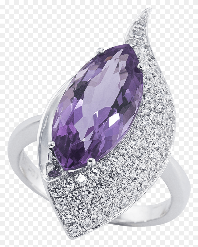 866x1099 Violet Flame Ring, Ornament, Diamond, Gemstone HD PNG Download