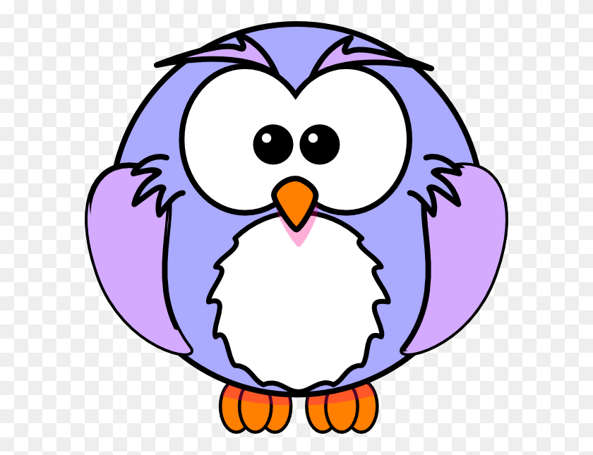 600x585 Violet Owl Clip Art At Clkercom Vector Online Royalty Printable Owl Coloring Pages, Egg, Food, Graphics HD PNG Download