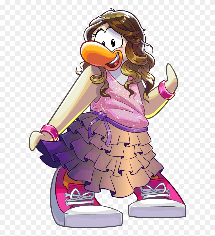 616x864 Violetta You39re Good Just The Way You Are Codigos De Roupa Free Penguin, Performer, Dance Pose, Leisure Activities HD PNG Download