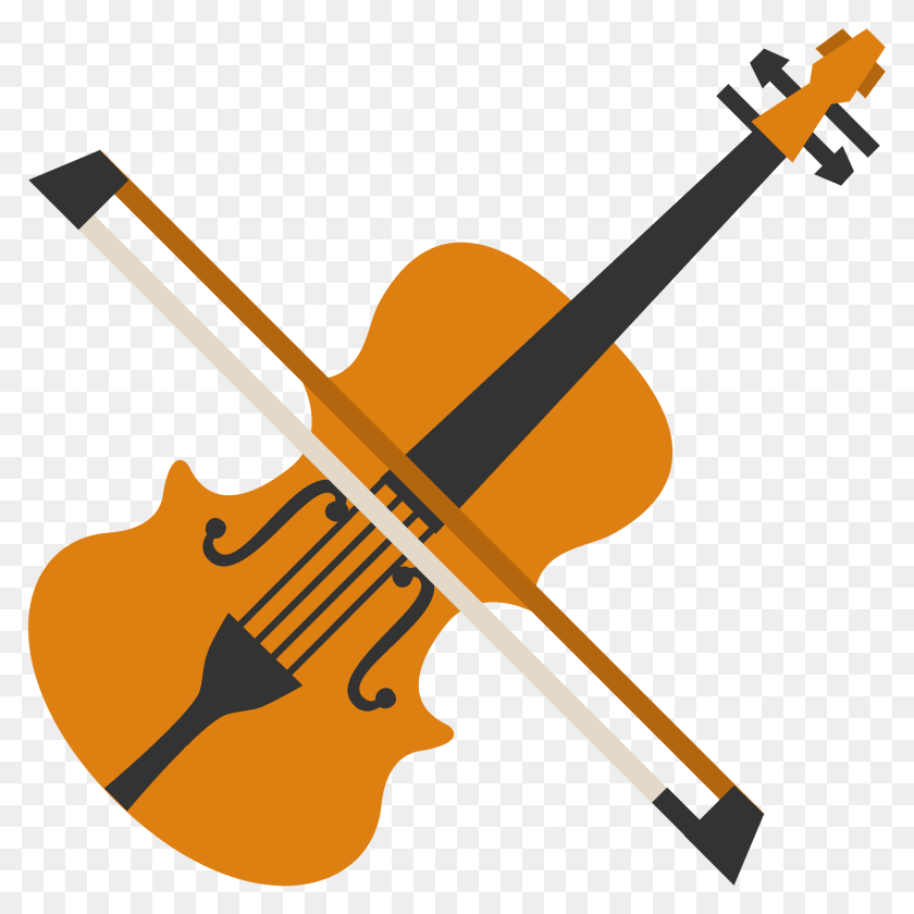 1920x1920 Violin Emoji Musical Instrument, Cello, Bow, Weapon Clipart PNG