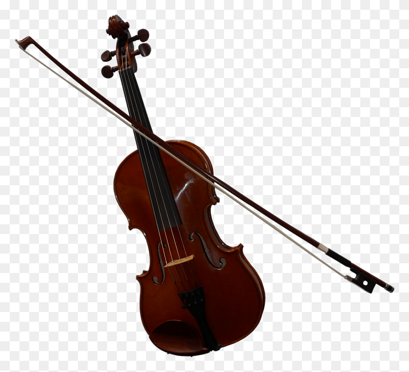 1600x1443 Violin With Bow Musical Instruments No Background, Musical Instrument, Cello, Leisure Activities HD PNG Download