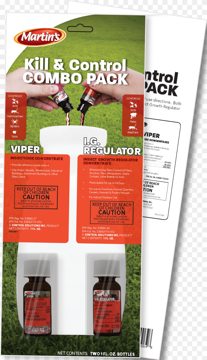 1837x3184 Viper Insecticide Combo Pack Clipart PNG