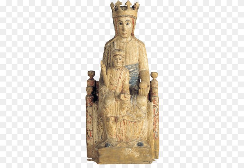 Virgin From Santa Maria In Veciana, Archaeology, Art, Adult, Bride Sticker PNG