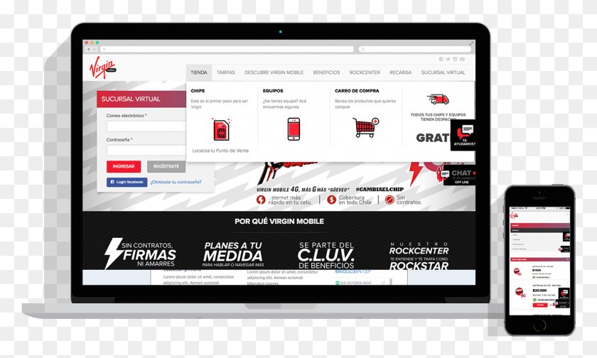 1212x690 Virgin Mobile Chile Website Utility Software, Mobile Phone, Phone, Electronics HD PNG Download