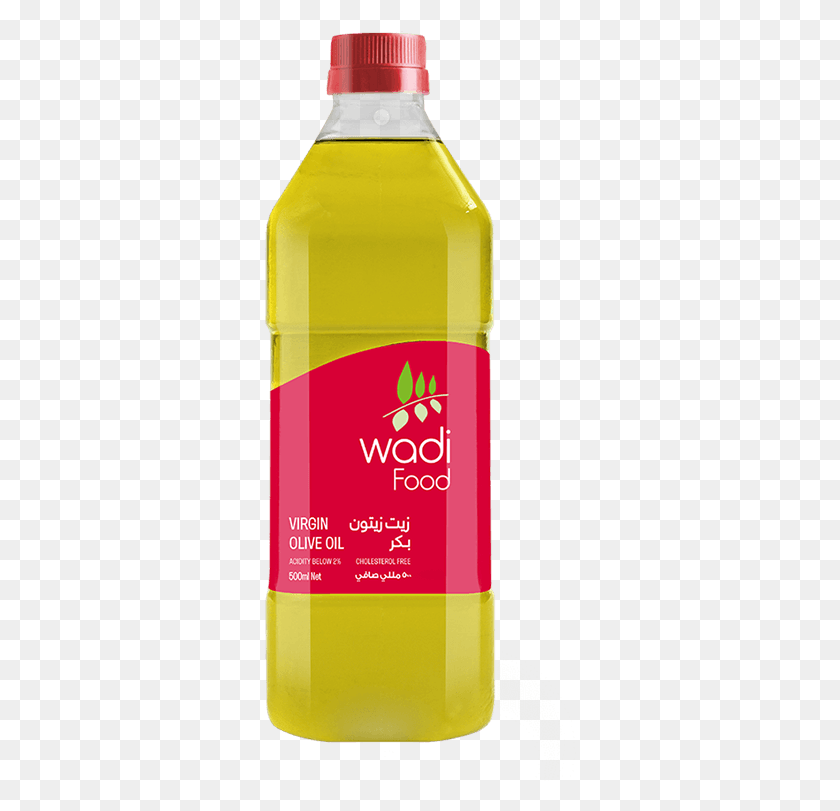 312x751 Virgin Olive Oil 500ml Plastic Bottle Wadi Food, Cosmetics, Plant, Tin HD PNG Download
