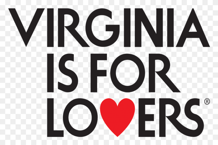 823x528 Virginia Is For Lovers Logo Heart, Text, Number, Symbol HD PNG Download