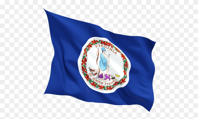 486x447 Virginia State Flag Transparent, Symbol, Meal, Food HD PNG Download