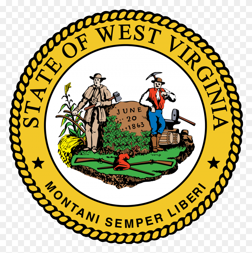 2100x2109 Virginia State Seal West Virginia Seal, Person, Human, Logo HD PNG Download