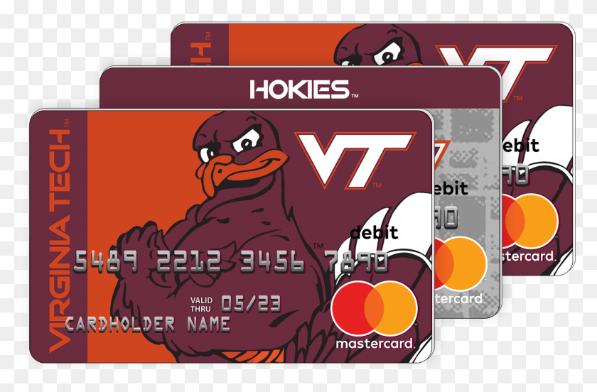1255x792 Virginia Tech Fancard Prepaid Mastercard Group Of Cards Illustration, Advertisement, Poster, Text HD PNG Download