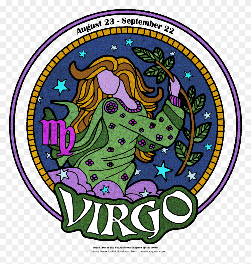1300x1375 Virgo Exists In The Mind Everything Is Inside Circle, Logo, Symbol, Trademark HD PNG Download