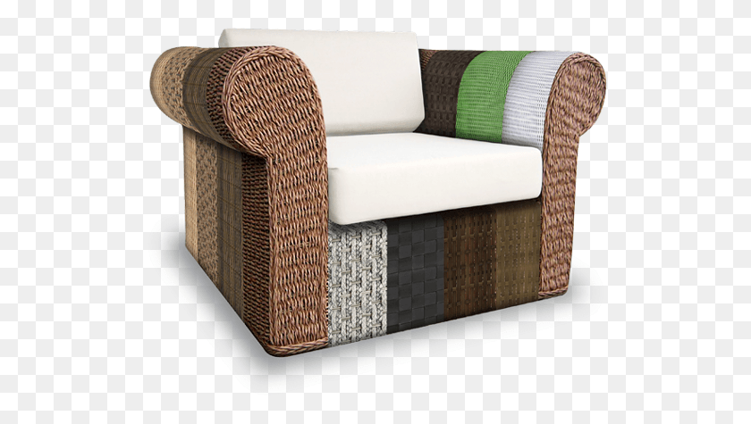 518x415 Virofiber Transparent Tropical Rattan Chair, Furniture, Armchair, Cushion HD PNG Download