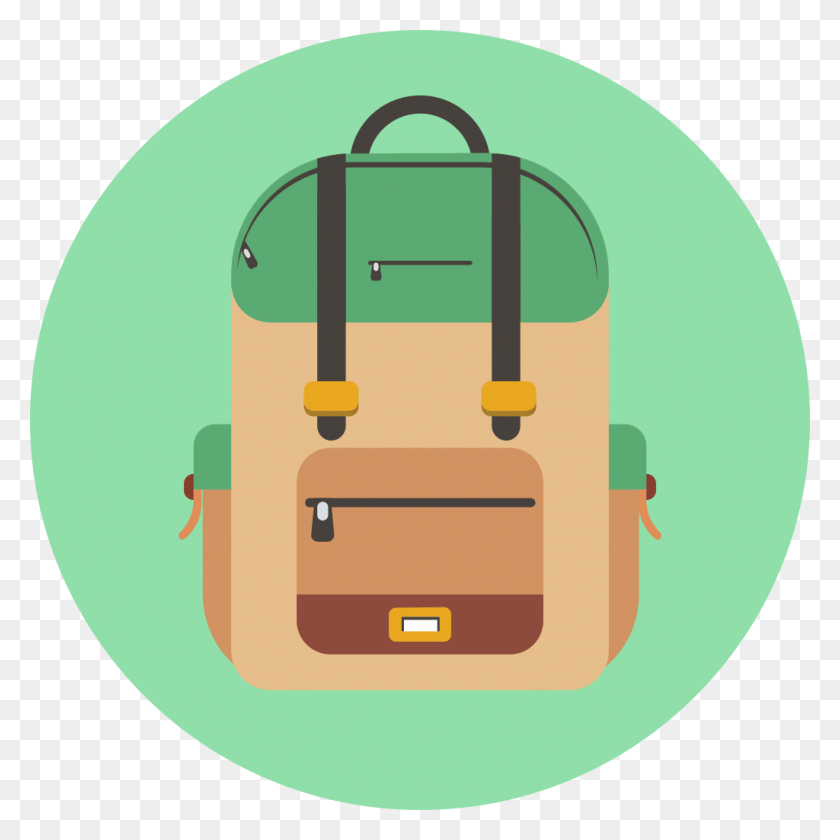 1024x1024 Virtual Backpack Backpack Icon, Transportation, Vehicle, Bag HD PNG Download