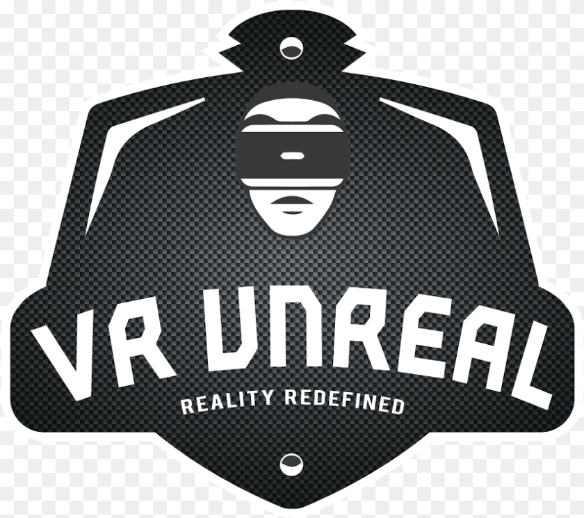 854x757 Virtual Reality Games Logo Hd Unreal, Symbol, Badge, Sticker, Person Transparent PNG