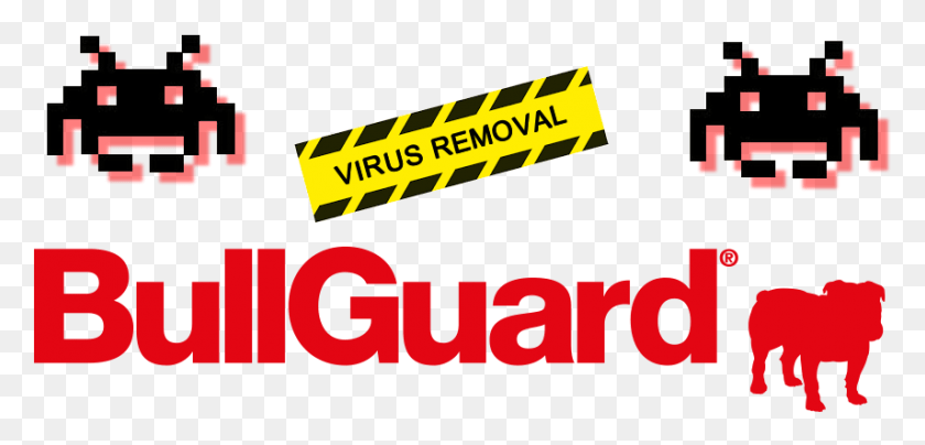 855x378 Virusremoval Bullguard Antivirus Logo, Text, Label, Alphabet HD PNG Download