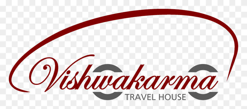 2272x903 Vishwakarma Travel House Vishwakarma Vishwakarma Name Logo, Maroon, Symbol, Trademark HD PNG Download