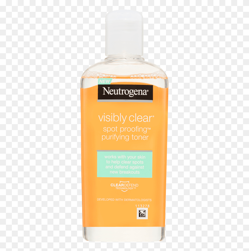 301x789 Visibly Clear Spot Proofing Toner New Neutrogena Visibly Clear Spot Proofing Purifying Toner, Sunscreen, Cosmetics, Bottle HD PNG Download