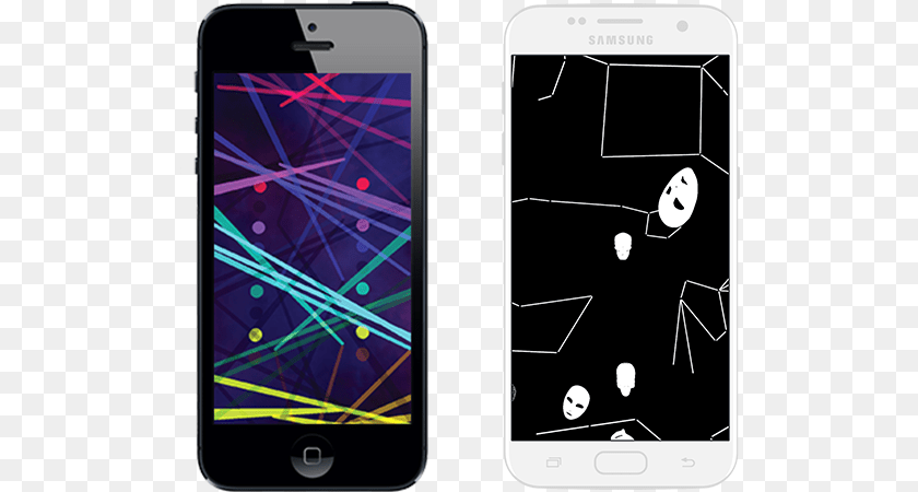 513x450 Vision Beam U2013 3d Star Iphone, Electronics, Mobile Phone, Phone Sticker PNG