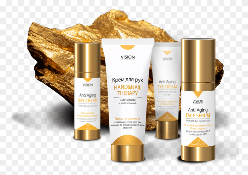 850x580 Vision Skincare, Bottle, Cosmetics, Label HD PNG Download