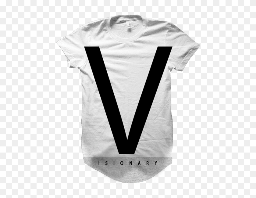 475x589 Visionary Long Tee By Frsh Company In Collaboration Audio Cassette T Shirt, Clothing, Apparel, Shirt Descargar Hd Png